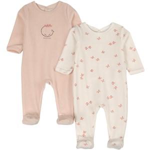 Absorba 2-Pack Pink Baby Grows - Nightwear - 18 months - Pink - Mädchen