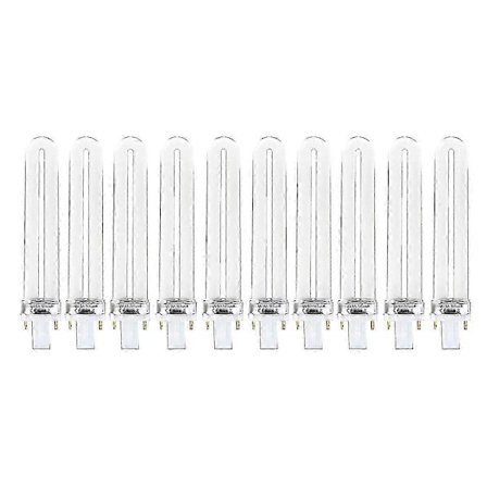 10 st 9W Nagel UV-lampa 365nm Glödlampa Rör