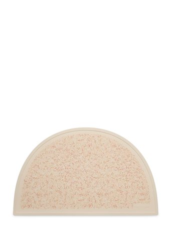 That's Mine Placemat Half Moon - Mini Flower Rose - Beige - 48X 29CM