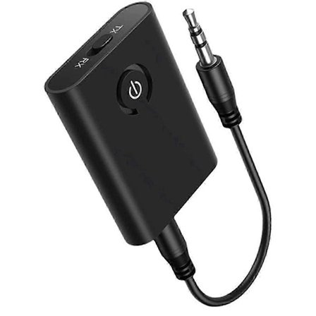 Bluetooth 5.3 Adapter til Fly til 2 Trådløse Hovedtelefoner, 3.5mm Jack In-Flight Bluetooth Transmitter