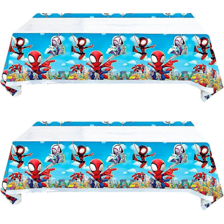 2 st Spidey och hans bästa vänner festduk, Spidey och hans bästa vänner temafestartiklar