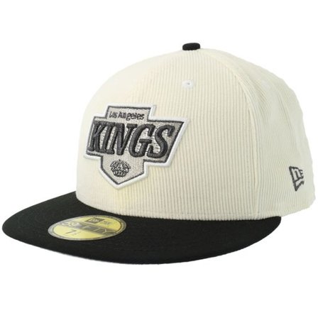 New Era - NHL Beige fitted Keps - "Hatstore Exclusive x Los Angeles Kings 59FIFTY Chrome/Black Fitted " @ Hatstore