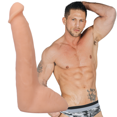 Doc Johnson: Roman Todd ULTRASKYN Dildo 20 cm - Vanilla - Sexleker Vuxen: Vibrator, dildo & massajestaver