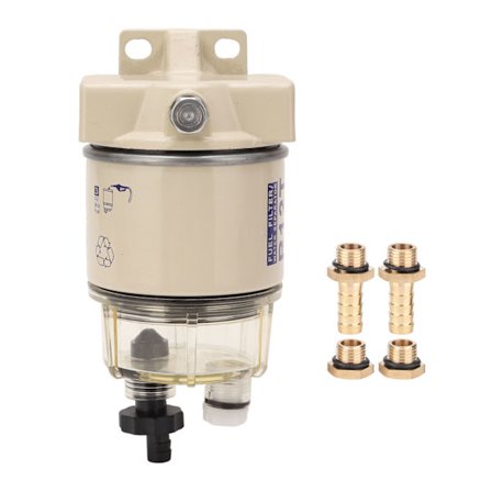 R12T Båd Marine Rotationsbrændstoffilter Vandudskiller Passer til motorbåde