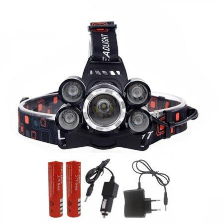 9000 Lumen Cree Xml-t6 5 Led Pannlampa- Värsting Ljus!