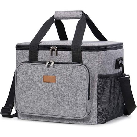 25L kylväska, hopfällbar mattransportväska, 13,7''*11''*11''