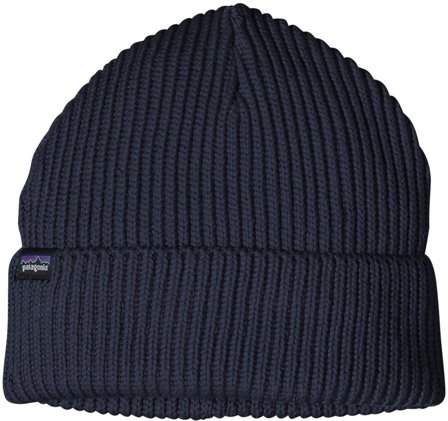 Patagonia Fishermans Rolled Beanie Navy Blue - Luer