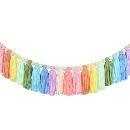 Frynsestreng Frynseanheng veggdekorasjon