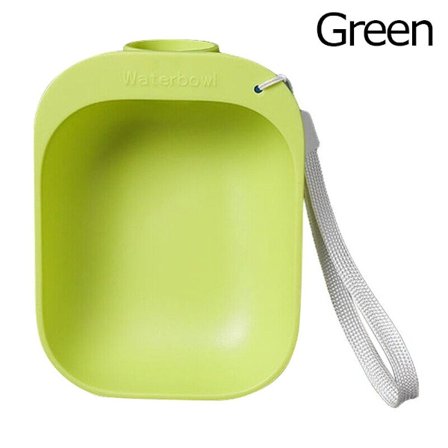 Vannflaske for kjæledyr Vannbolle GRØNN