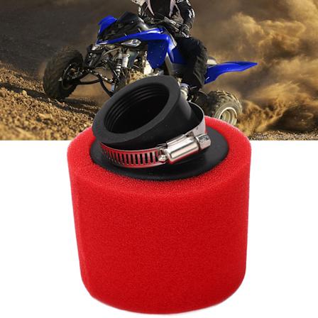 38 mm kulmikas vaahtomuovi ilmansuodatin kumipy re naarmuuntumaton ilmansuodatin ATV:lle, nelipy r iselle, skootterille, motocrossille