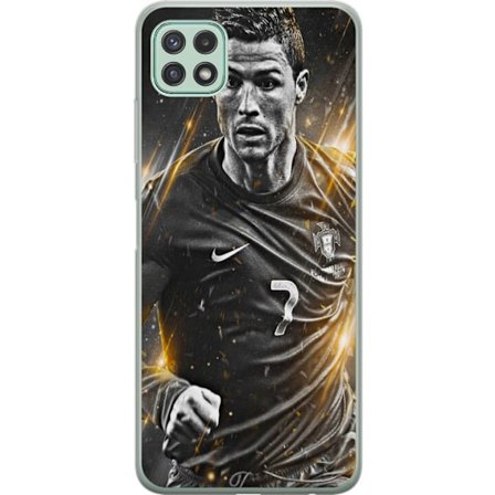 Yhteensopiva Puhelinkuori Samsung Galaxy A22 5G Cristiano Ronaldo