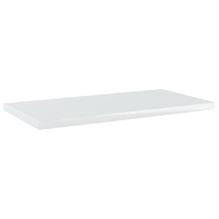 Vidaxl Hyllplan 8 St Vit Högglans 40x20x1,5 Cm Konstruerat Trä Vit