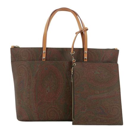 Etro, Shoulder Bags Bruin, Dames, Maat:ONE Size