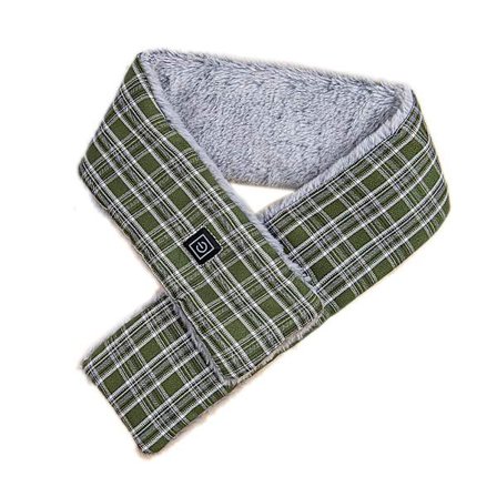 Smart USB Oppvarmet Skjerf Justerbar Temperatur Plysj Halsvarmer Moderne Varmesjerf