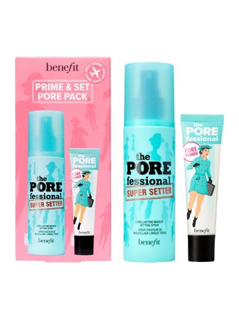 Benefit Make-Up Set Prime and Pore Set cont.: The POREfessional Primer 22 ml + The POREfessional Super Setter 120 ml (GH 1472386)
