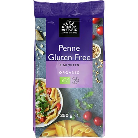 Urtekram Penne glutenfri Ø 250 g, Helse & Madvarer, Pasta, Ris & Bælgfrugter, Pasta & Nudler