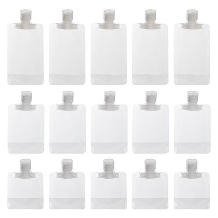 15 vita förvaringsväskor för utomhusresor, duschgel och mer. KLB