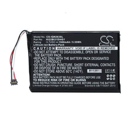 Akku navigaattori, GPS Garmin Nuvi 2639LMT, 2689LMT, Nuvi 2639LMT 6-tuumainen ja muut.