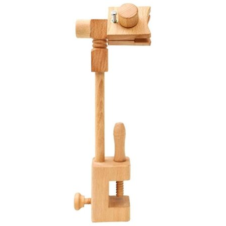 Broderingsbøjle med Klemme, Træramme Stativ til Alle Størrelser, Ramme Krydsting, Broderingsholder