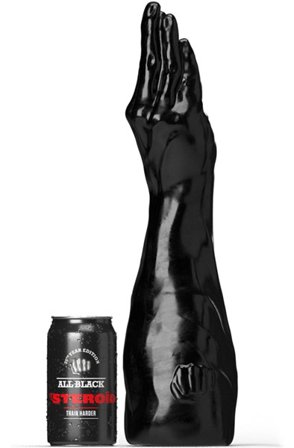 All Black Steroïd Breaststroke 39,5 cm Fistauskäsivarsi