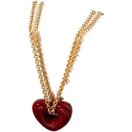 Lähetä tyttöystävälle boudoir-hunaja minimalistinen stereo sydänrannekoru p