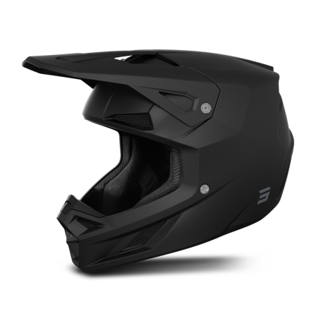 Casco MX Shot Speed Negro mate sólido M