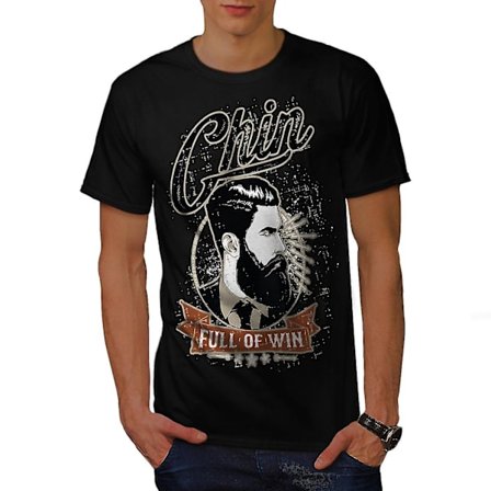 Chin Full Of Win Men Blackt-shirt