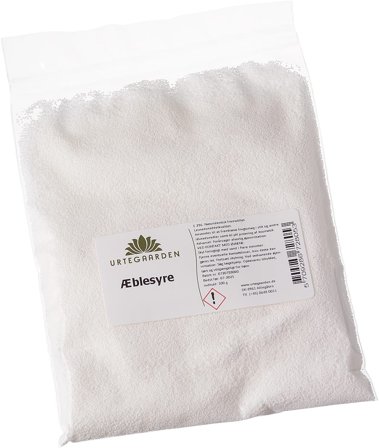 Urtegaarden Æblesyre 100 g, Helse & Madvarer, Madvarer, Øvrige Fødevarer