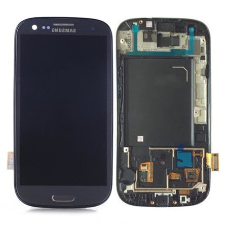 Samsung Galaxy S3 LTE (GT-I9305) Skärm med LCD Display Original - Grå