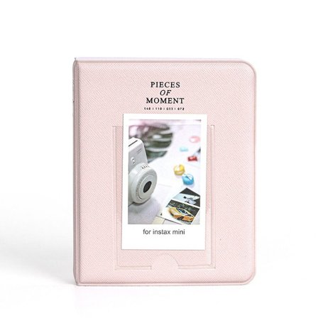 Instant Camera Photo Album 3 tommers bilder Oppbevaringsveske ROSA
