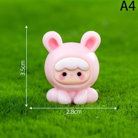 e Djur Figur Figur Djurmodell Mossa Mikro Landskap Heminredning