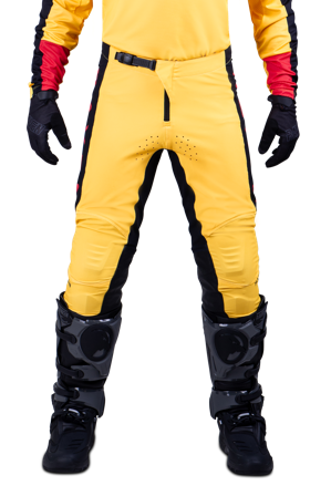 Pantalones de Cross Raven RV-Zero Amarillo/Negro 34