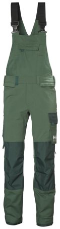 Helly Hansen Workwear Oxford 4X HH Connect 77504-474 Hängselbyxa grön/mörkgrön Grön/mörkgrön, Kläder
