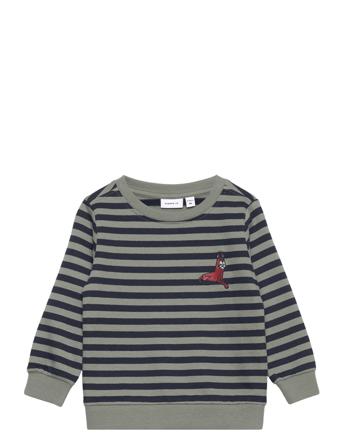 Nmmranan Ls Sweat Bru Camp Patterned Name It