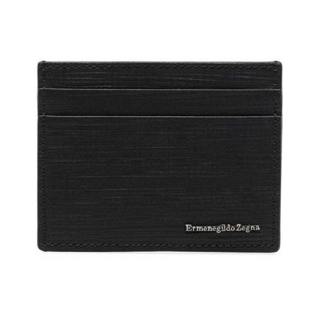 Ermenegildo Zegna, Cardholder Czarny, Mężczyzna, Rozmiar: ONE Size