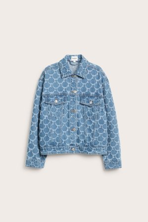 Kappahl | Jeansjacka med struktur Denim S | Denim