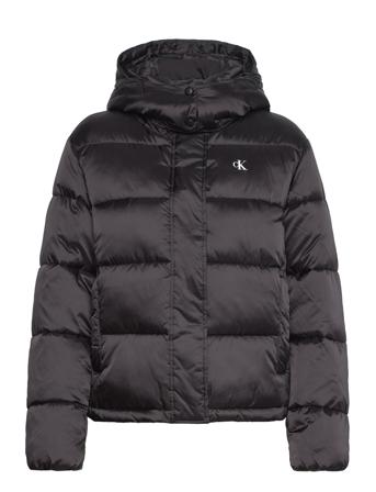 Calvin Klein Jeans | Shiny Monologo Nd Short Puffer | L
