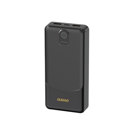 Powerbank Dudao K10 10000mAh 2.4A 2 x USB-A - sort