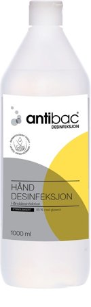 Antibac 85% hånddesinfeksjon 1000 ml