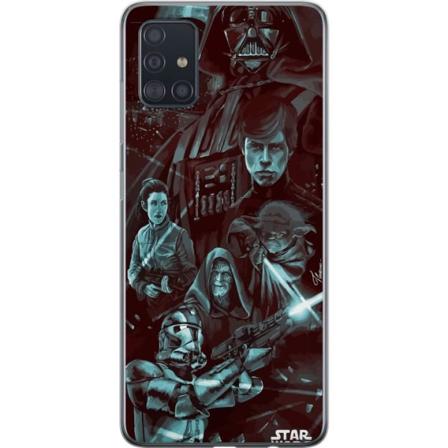 Samsung Galaxy A51 Läpinäkyvä kuori Tähtien Sota