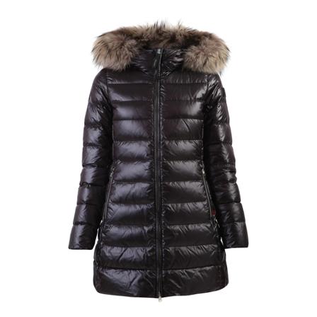 Woolrich, Czarny ocieplana kurtka Czarny, Kobieta, Rozmiar: S