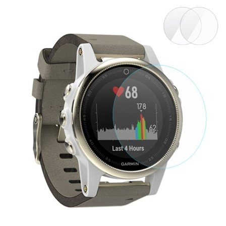 HAT PRINCE Garmin Fenix 5S 2 stycken tunna extra glas - Genomskinlig