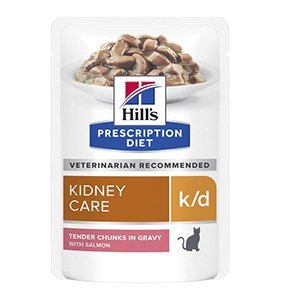 Hills Prescription Diet k/d, Katt, Salmon 12x85g