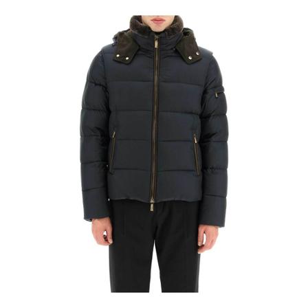 Moorer Down Coats Blå, Herre Dunjakker