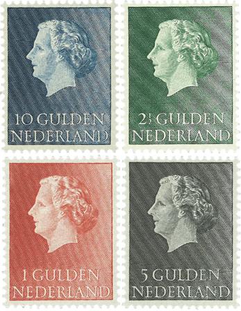 Holland 1954-1957 - NVPH 637-640 - Postfrisk