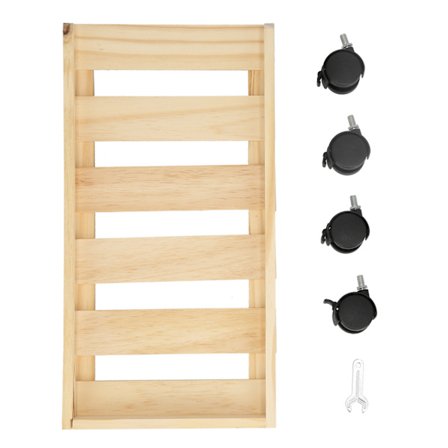 Puinen CPU-teline, siirrettävä tietokoneen koteloteline lämmönpoistolla toimisto- ja kotikäyttöön