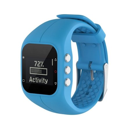 Polar A300 Blød silikone urrem - Blå