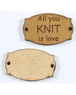 Lädertag All you knit