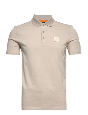 Peoxford Polos Short-sleeved Harmaa BOSS