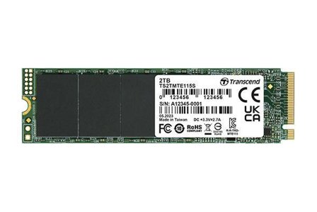 Transcend 115S - SSD - 250 GB - PCIe 3.0 x4 (NVMe)